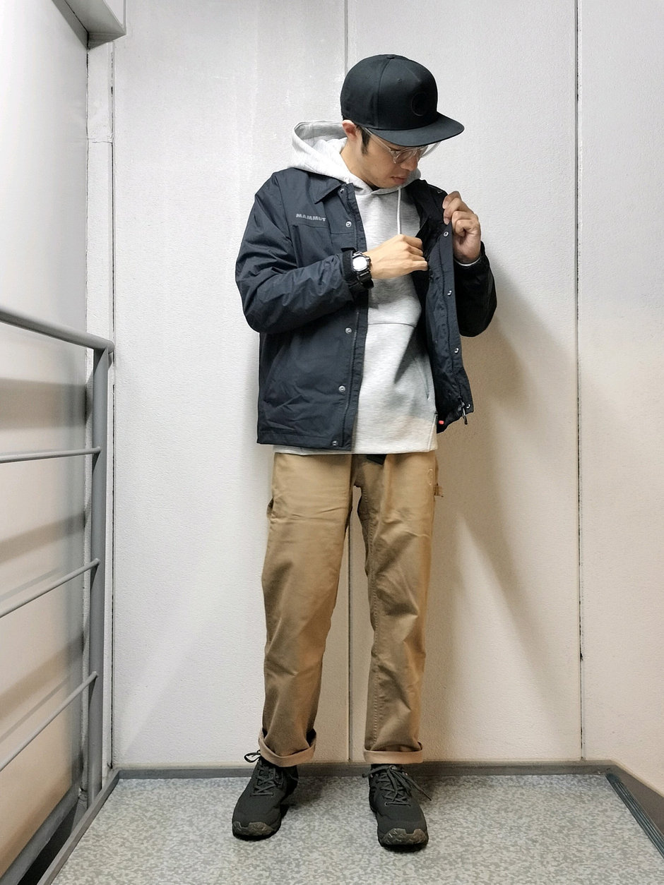 コーチジャケット+フーディ まえちゃん