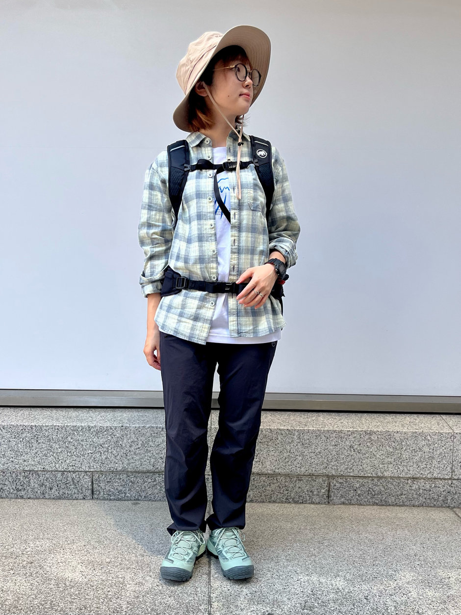 FujiyamaTシャツで富士山に登ろうコーデ Ito