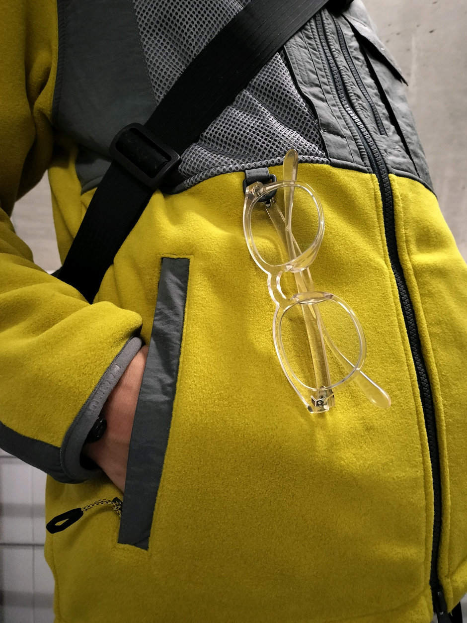 パーカー+フリースコーデ まえちゃん