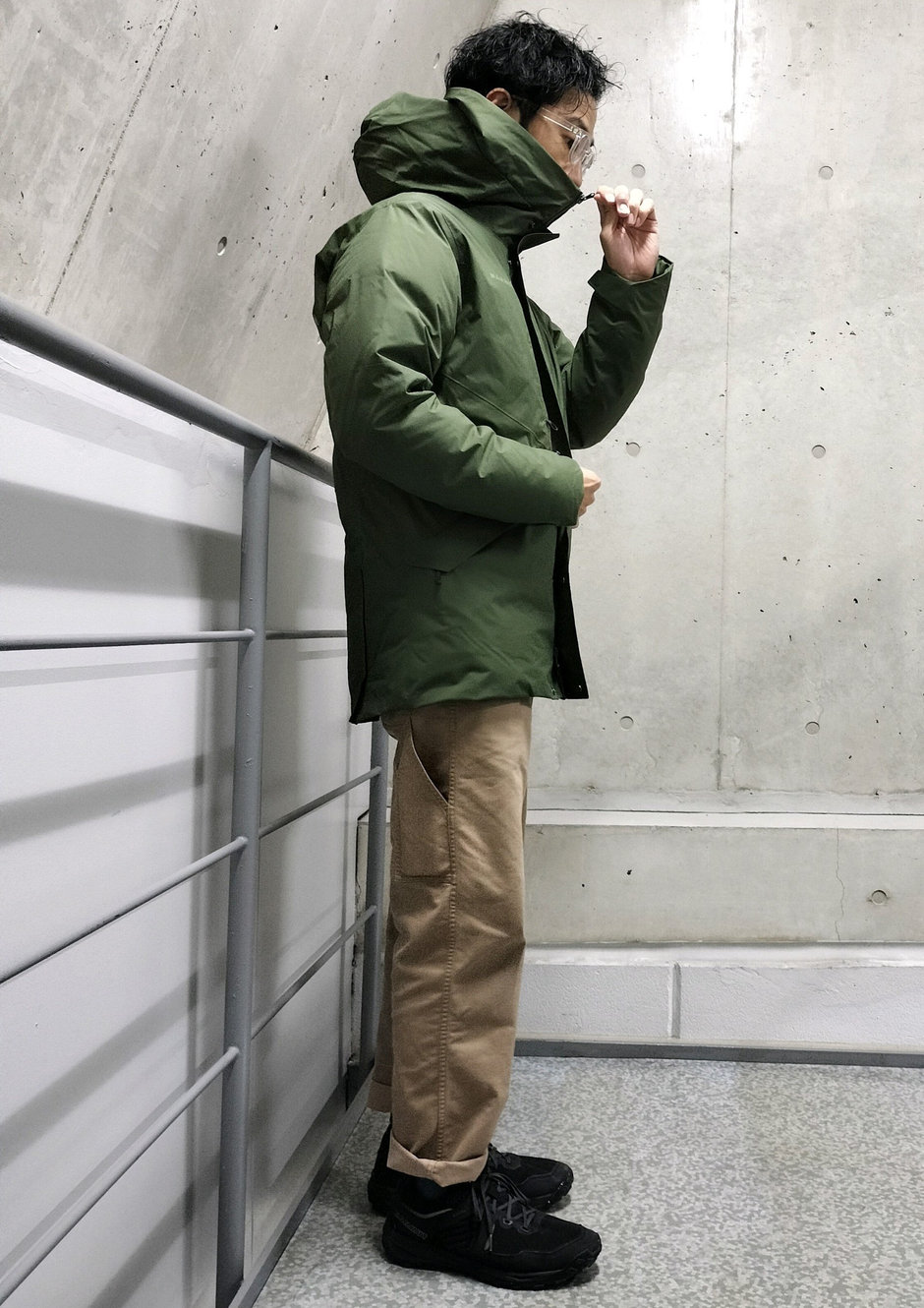 寒さ、雪、雨風も平気です！ まえちゃん