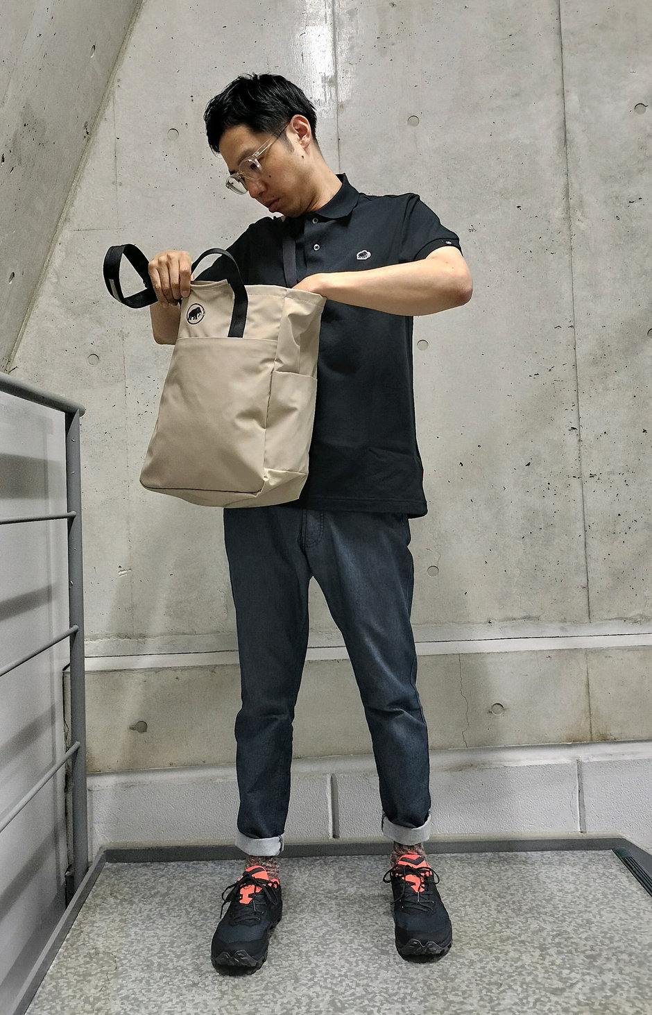 ポロシャツコーデ まえちゃん