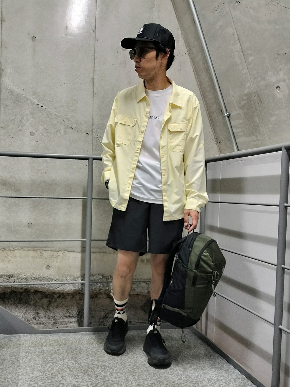 夏のハイキングスタイル まえちゃん