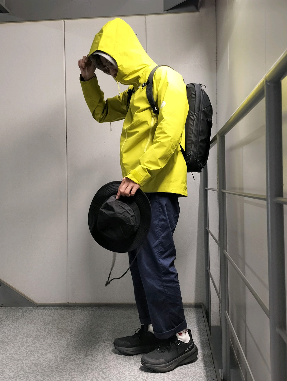 山で着られるなら街でも まえちゃん