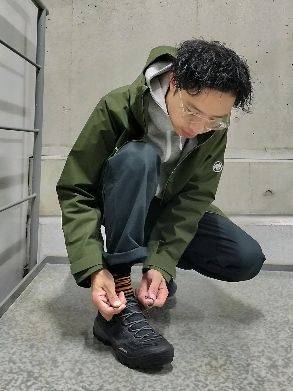 ハードシェル+パーカー まえちゃん