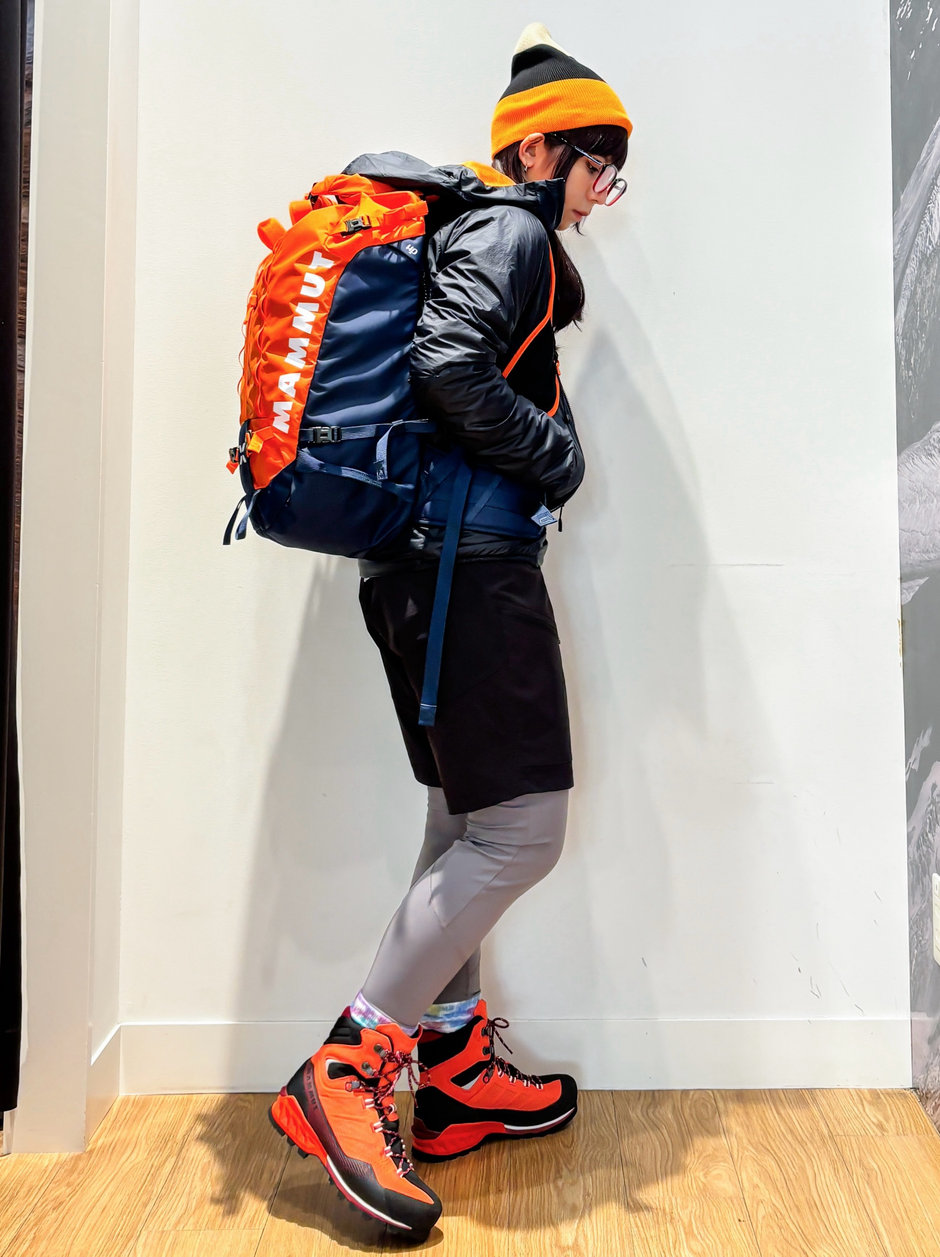 秋登山スタイル ほの