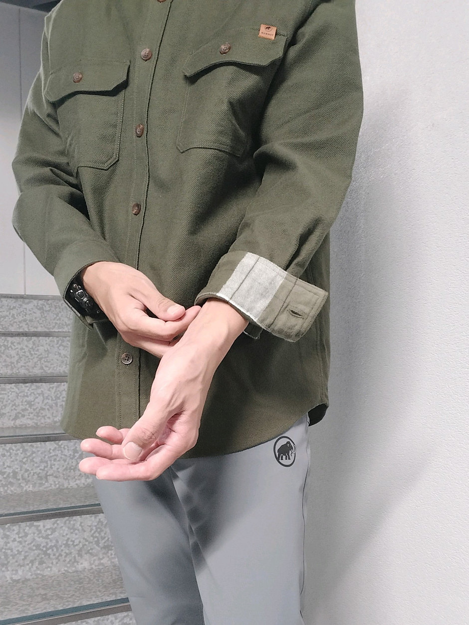 裏地が素敵な厚手シャツ〜その2〜 まえちゃん