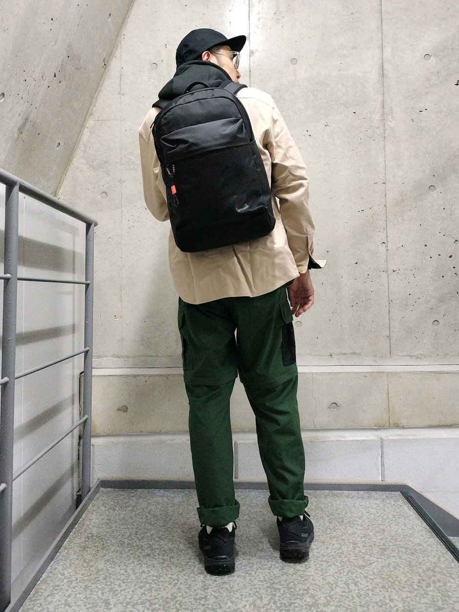 シャツジャケット+パーカー まえちゃん