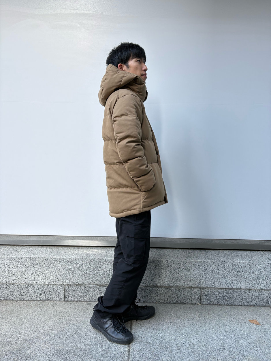 東北の冬は寒いのでフリース in ダウンで！ Kawamura