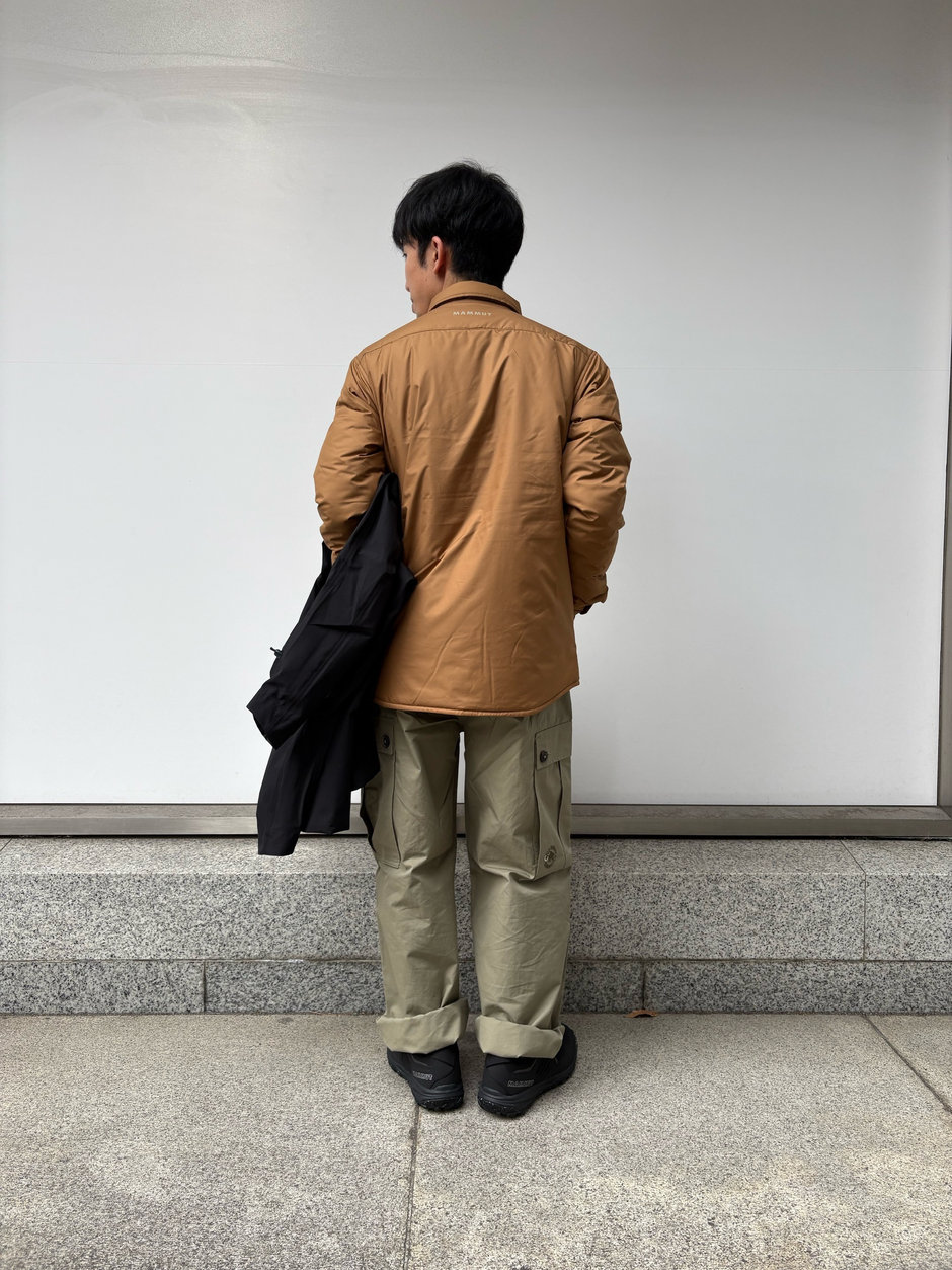 ハードシェル×インサレーションシャツ Kawamura