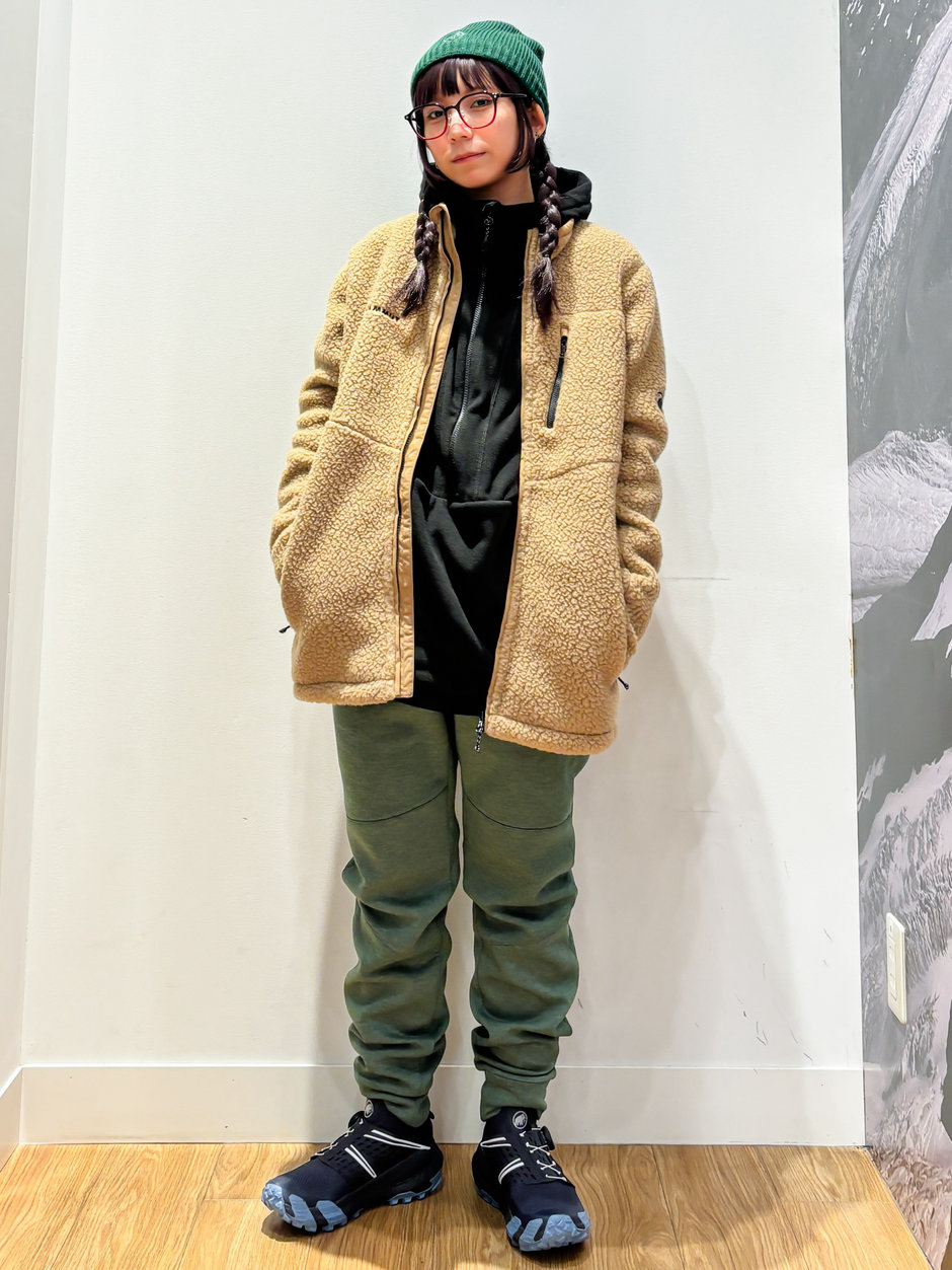 真冬でもぬくぬくコーデ ほの