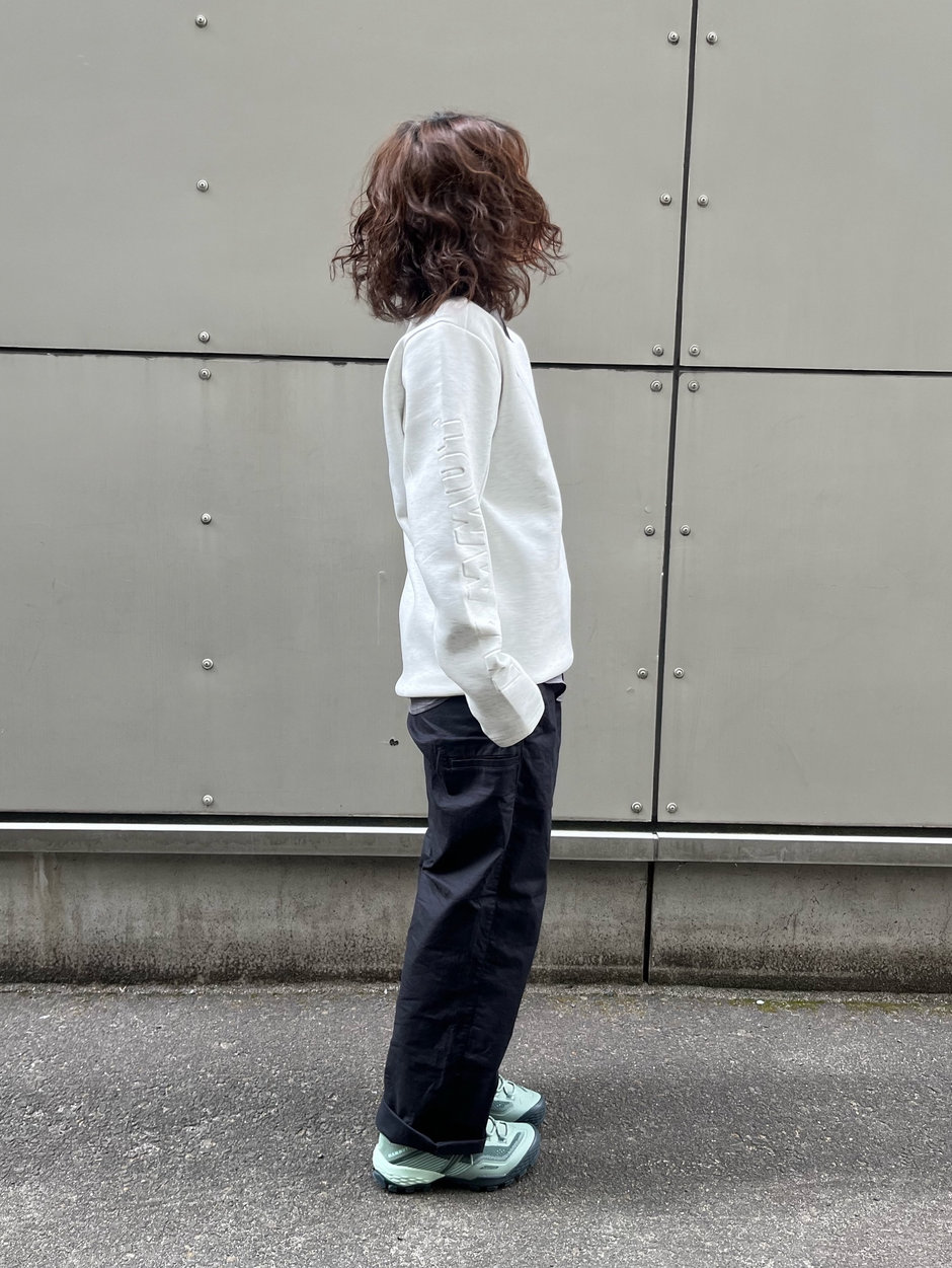 新色のスウェットを使って♡ asa