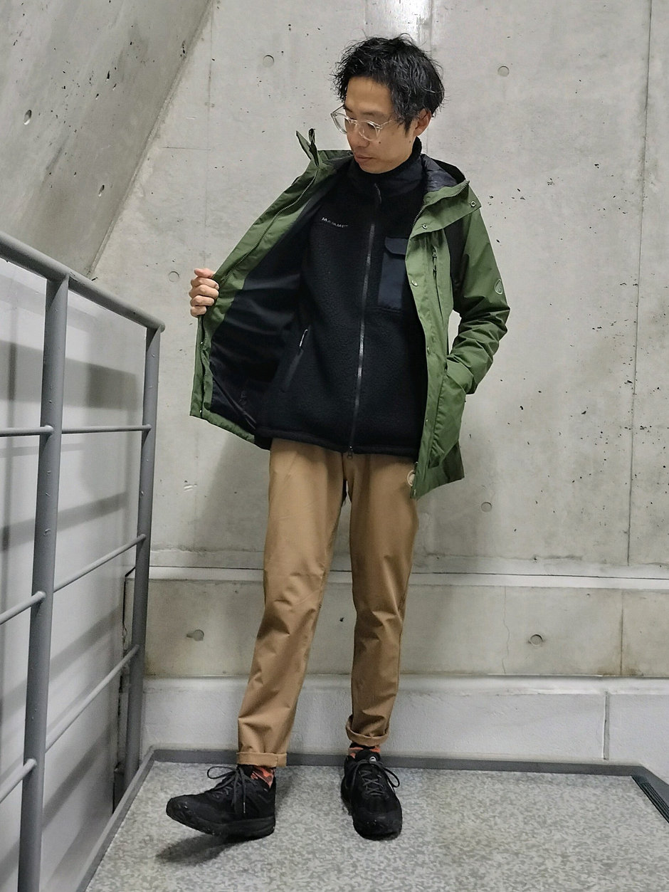 レイヤリングで寒さを乗り切る！ まえちゃん