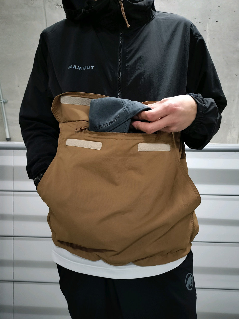 アノラックをスポーティに着る まえちゃん