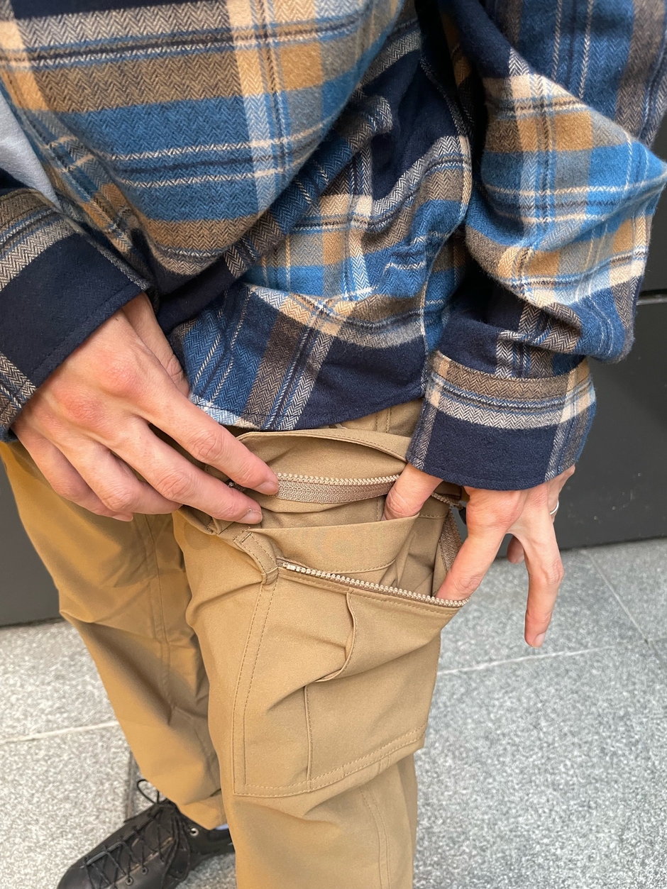 定番アウトドアシャツコーデ Kawamura