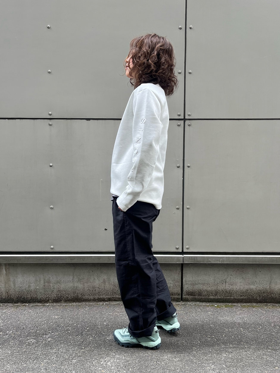 新色のスウェットを使って♡ asa