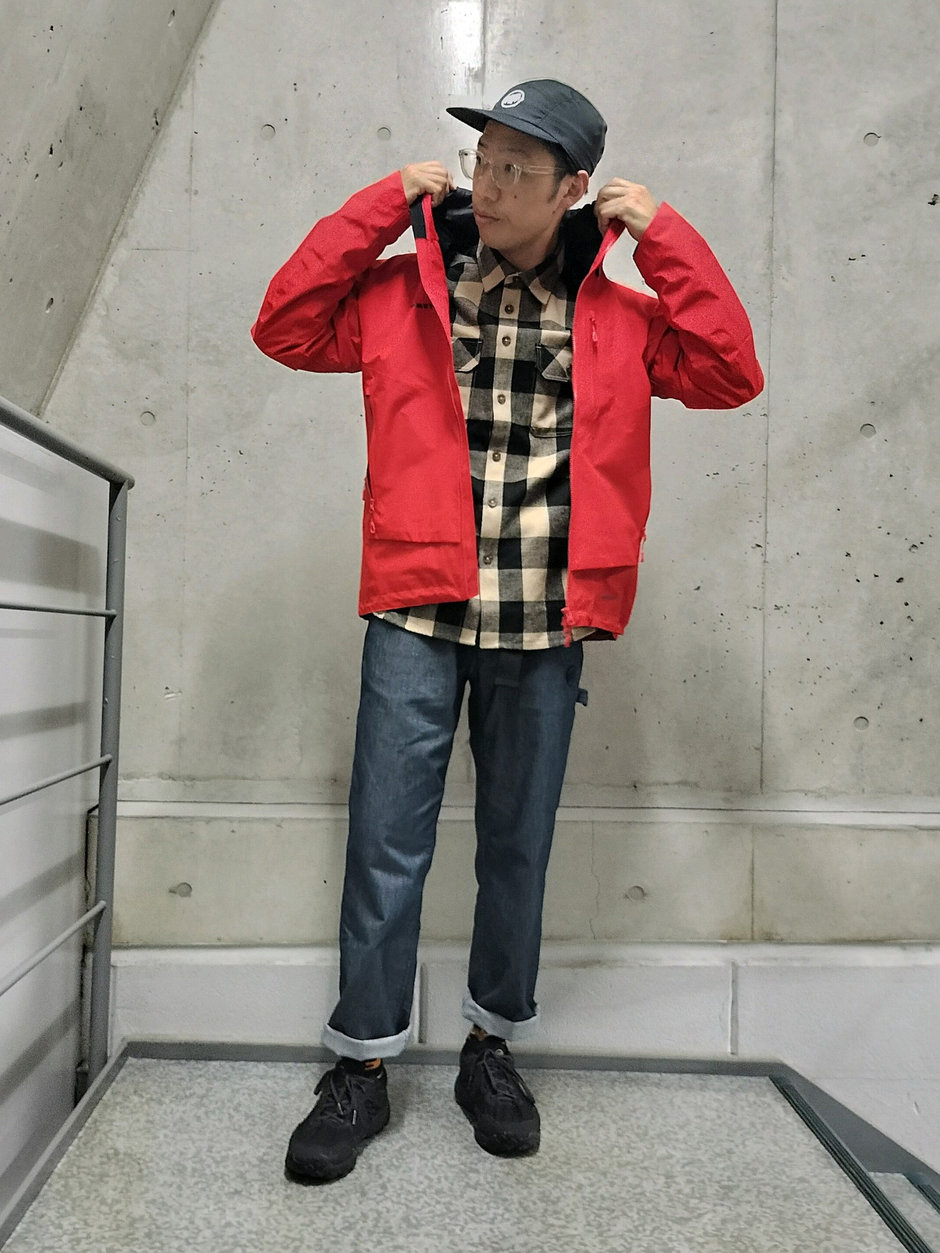 マムートの王道ジャケットを着る！ まえちゃん