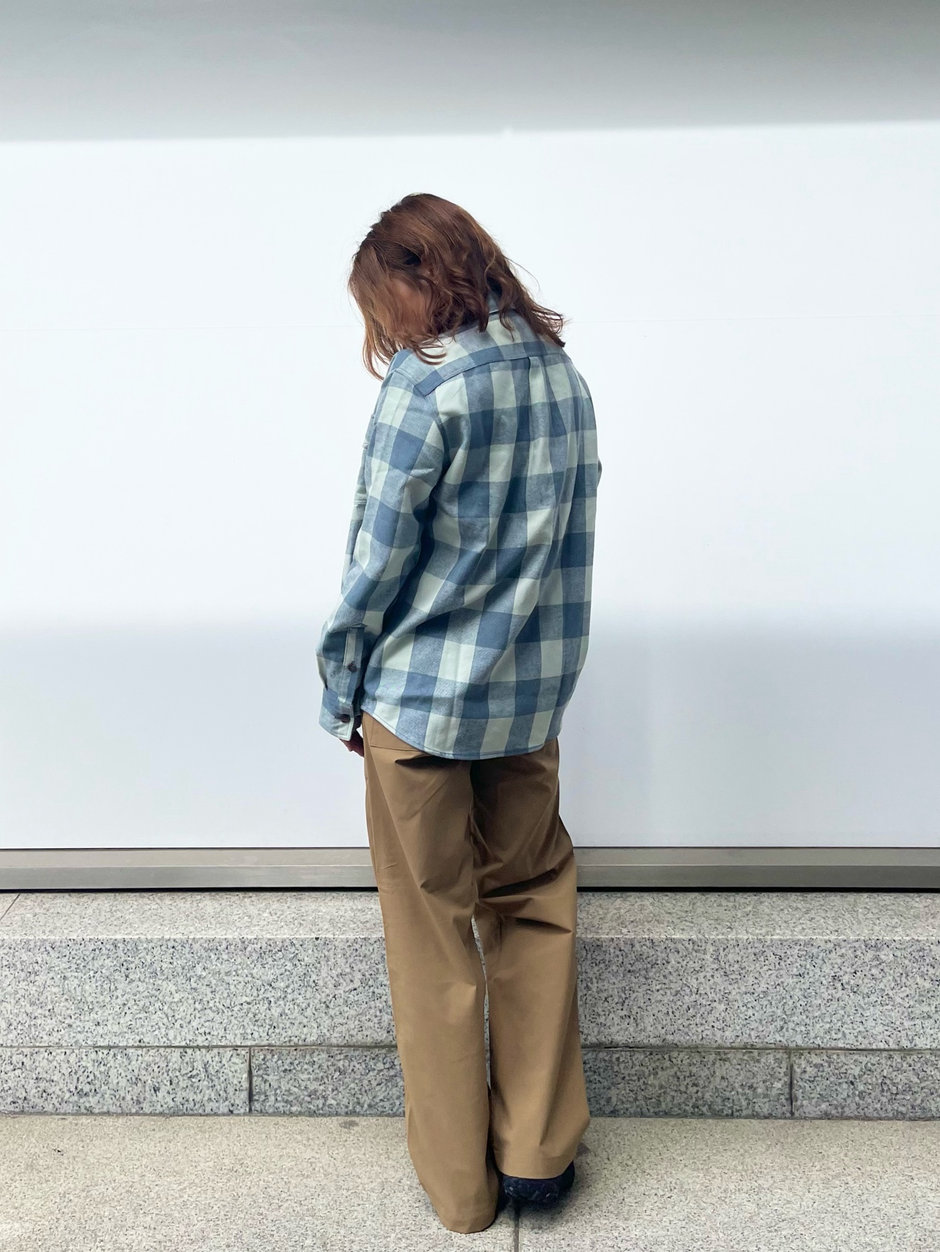 ブルー×ベージュ asa