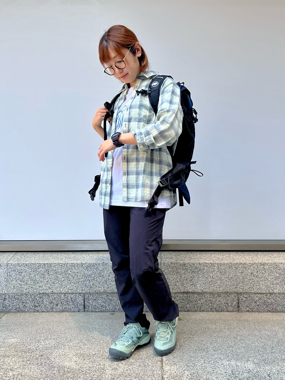 FujiyamaTシャツで富士山に登ろうコーデ Ito