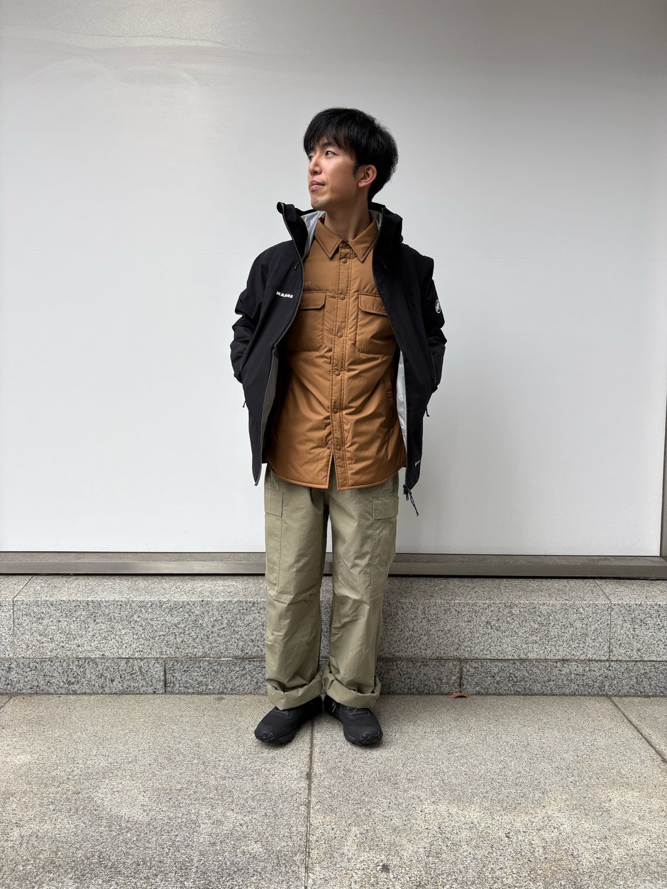 ハードシェル×インサレーションシャツ Kawamura