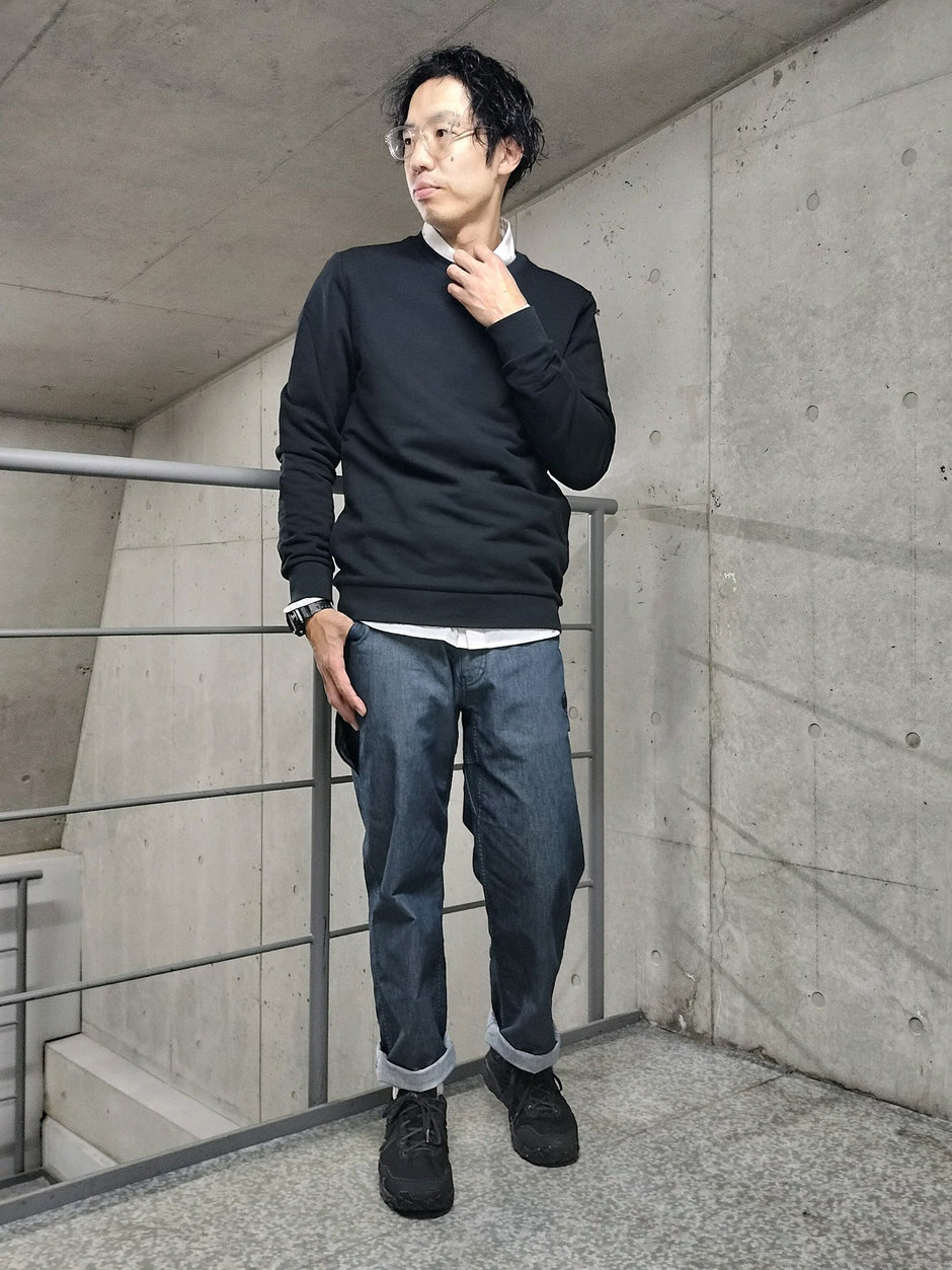 暖かい日をイメージしたコーデ まえちゃん