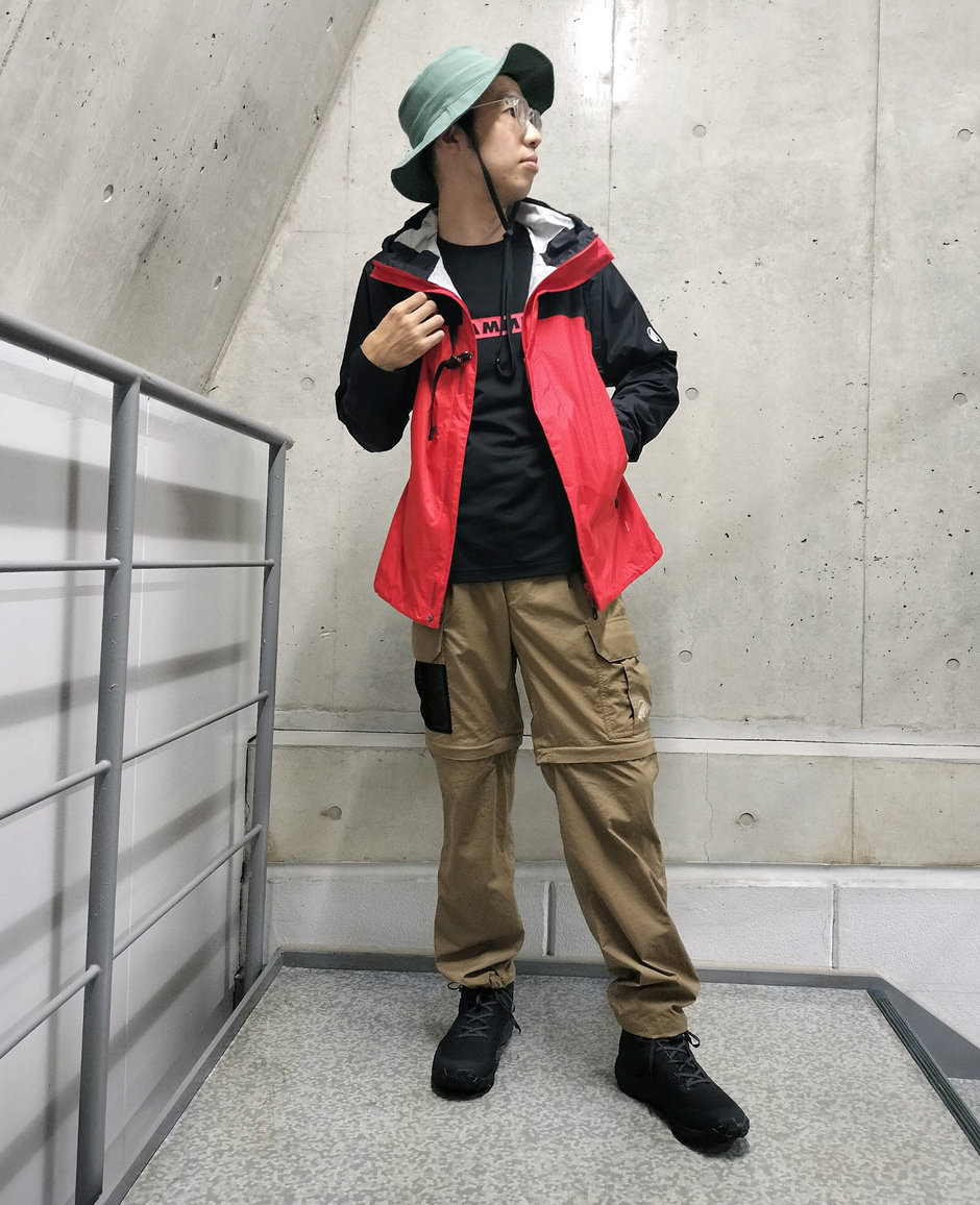 お手軽ハイクコーデ まえちゃん