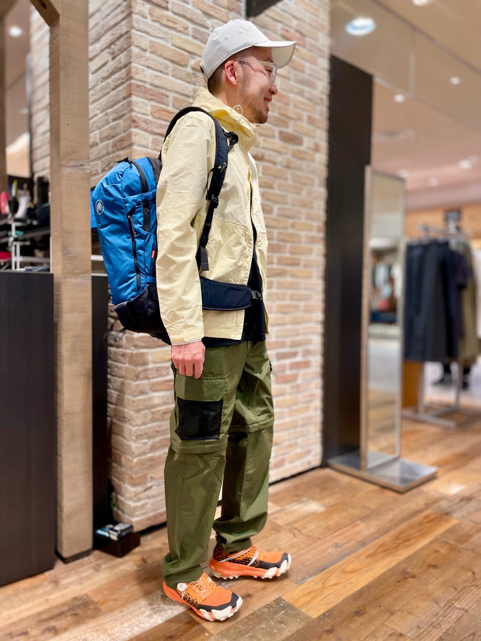 靴の中までMAMMUT でSpring Hiking！ E!KAWA