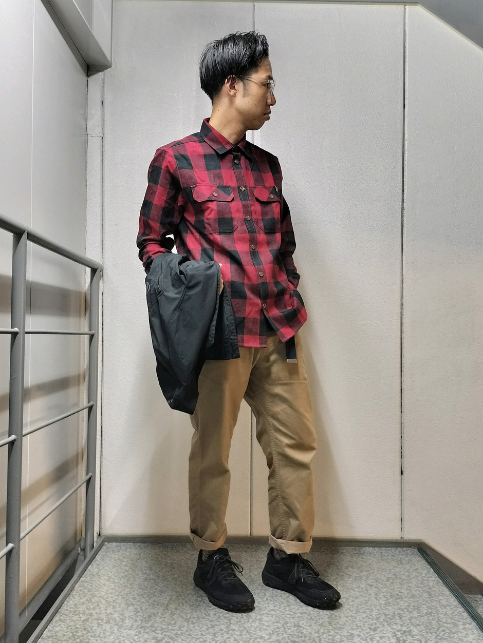 アメカジ風コーデ まえちゃん