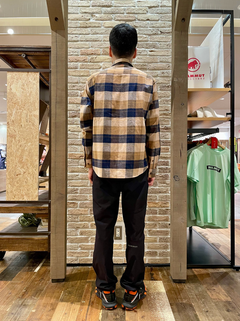 MAMMUT 定番のネルシャツで♪ E!KAWA