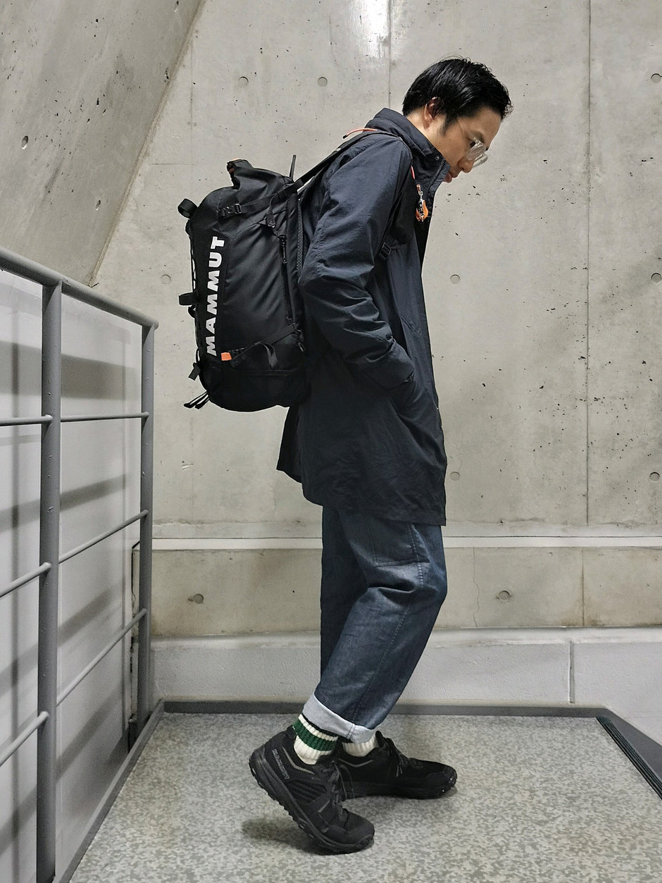 ある日の通勤スタイル まえちゃん