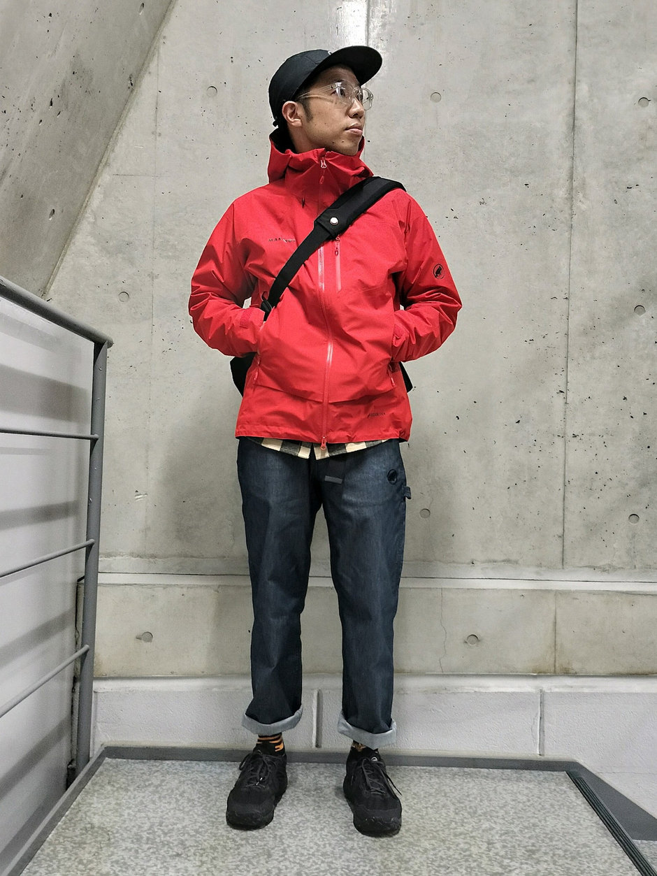 マムートの王道ジャケットを着る！ まえちゃん