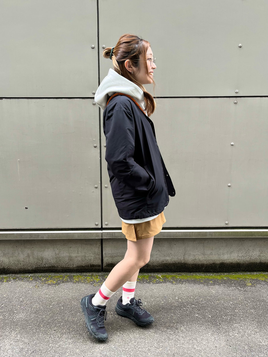 スコートをタウンユースで着る Ito