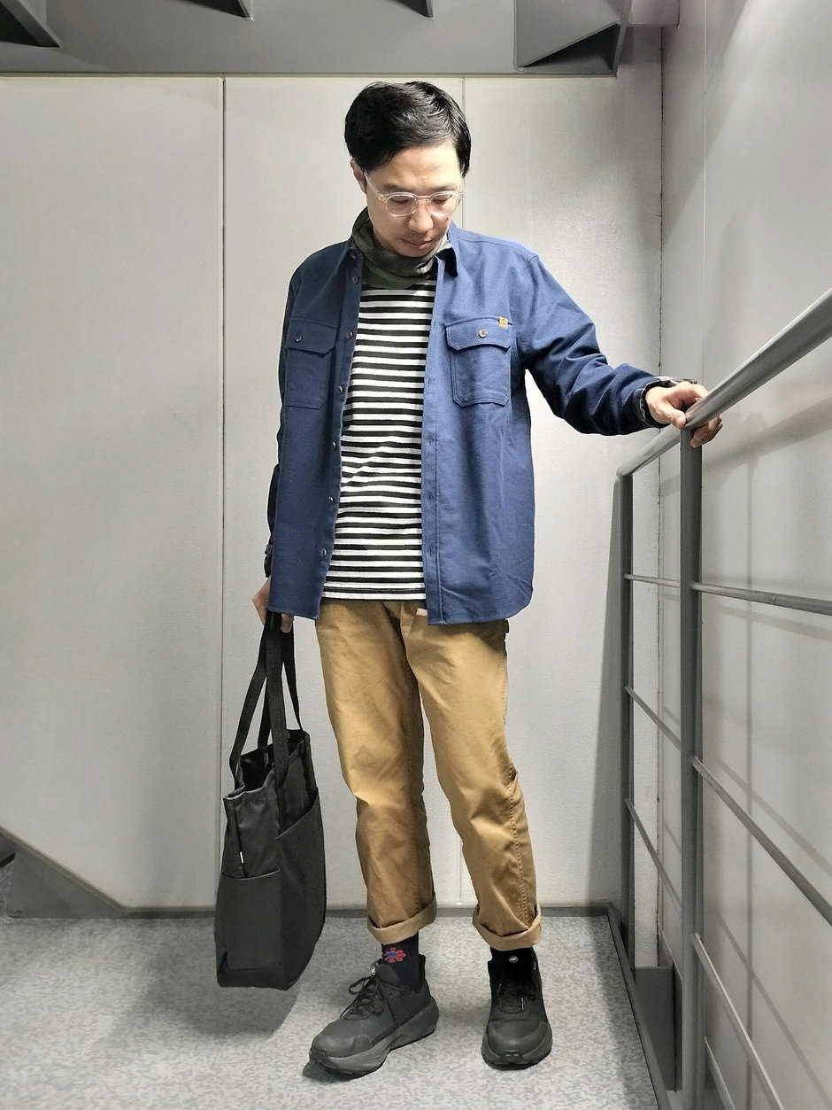 ボーダーをスッキリとまとめる まえちゃん