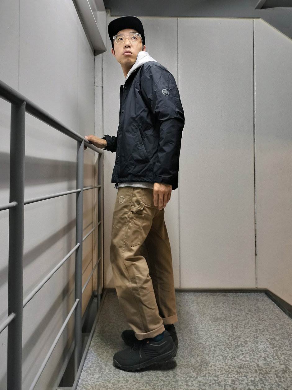 コーチジャケット+フーディ まえちゃん