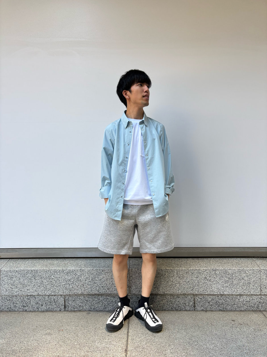 夏の爽やかシャツコーデ👕 Kawamura