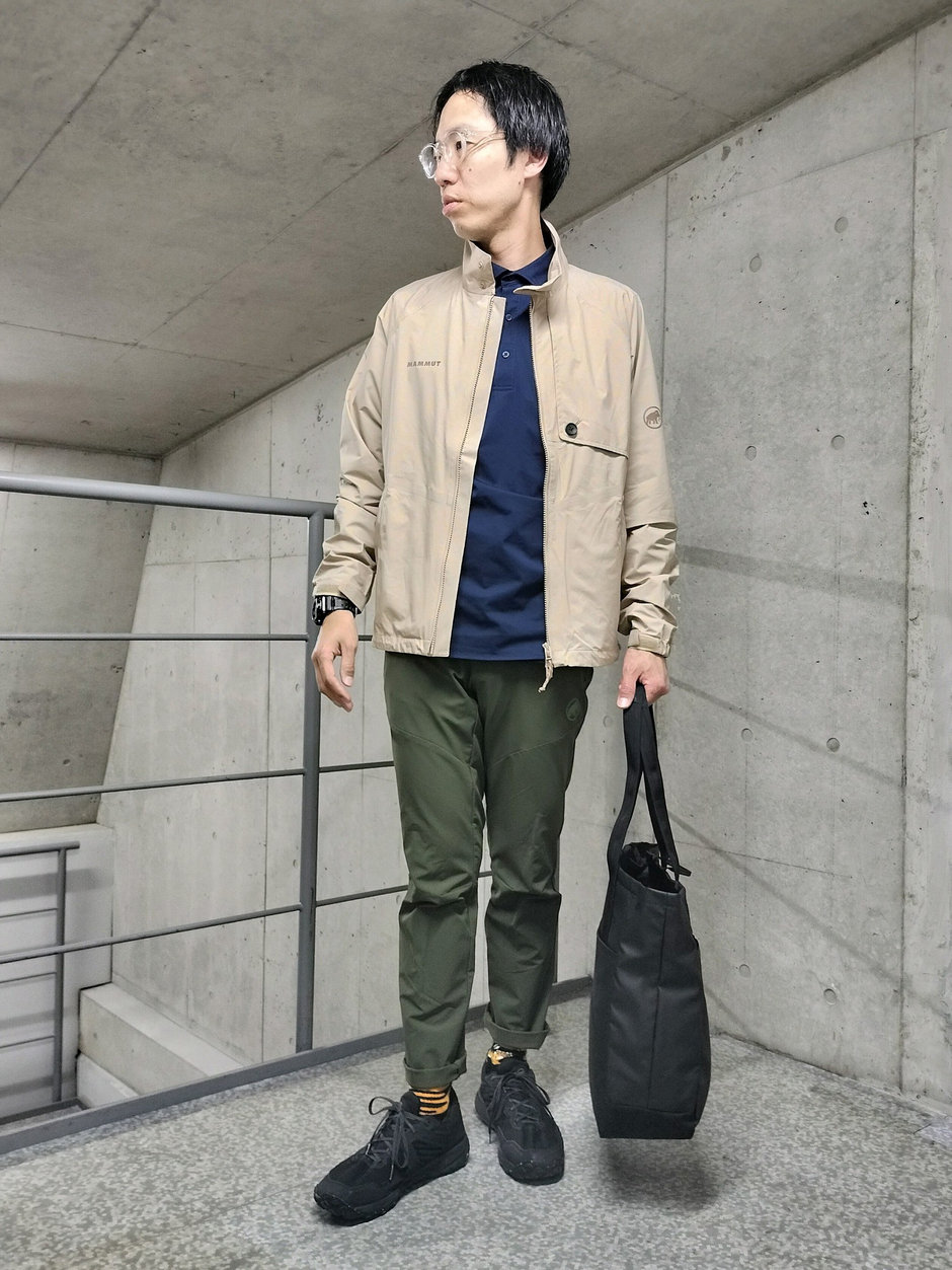 定番パンツをアーバンに着る まえちゃん