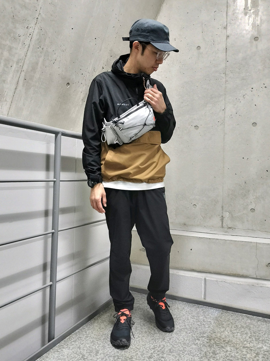 アノラックをスポーティに着る まえちゃん