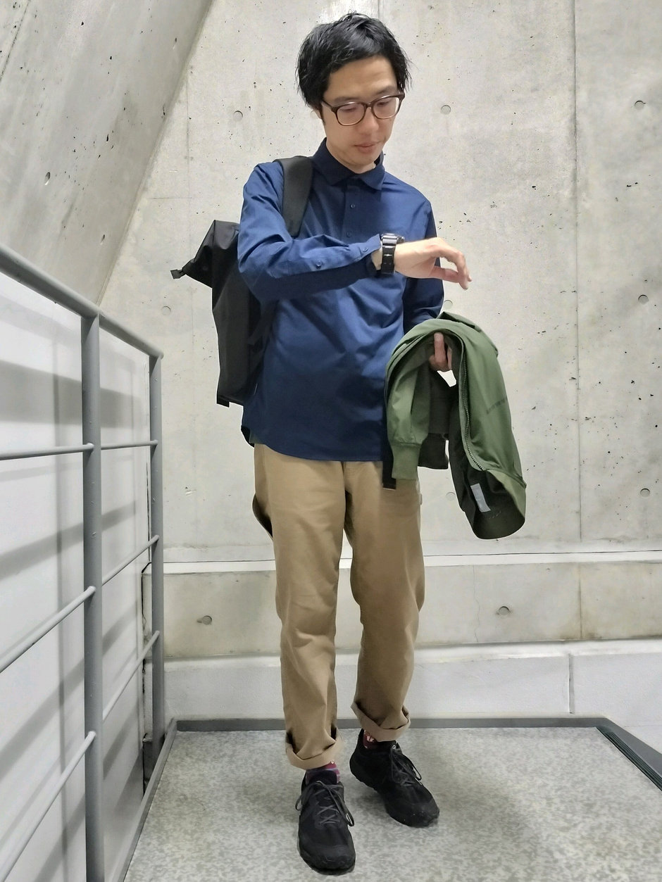 カーキ×ベージュ系 まえちゃん