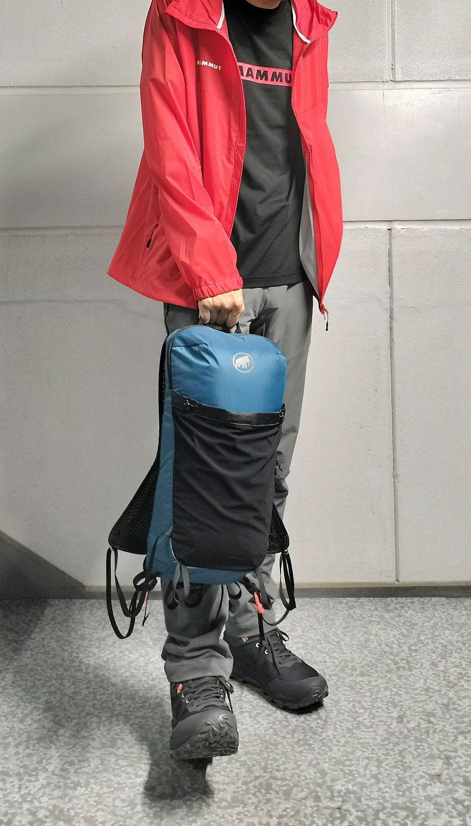 ご近所ハイキングコーデ まえちゃん