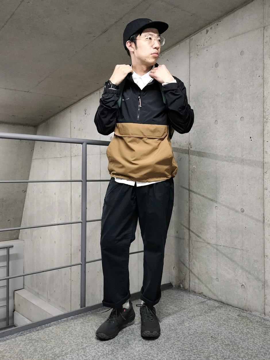 アノラックコーデ まえちゃん