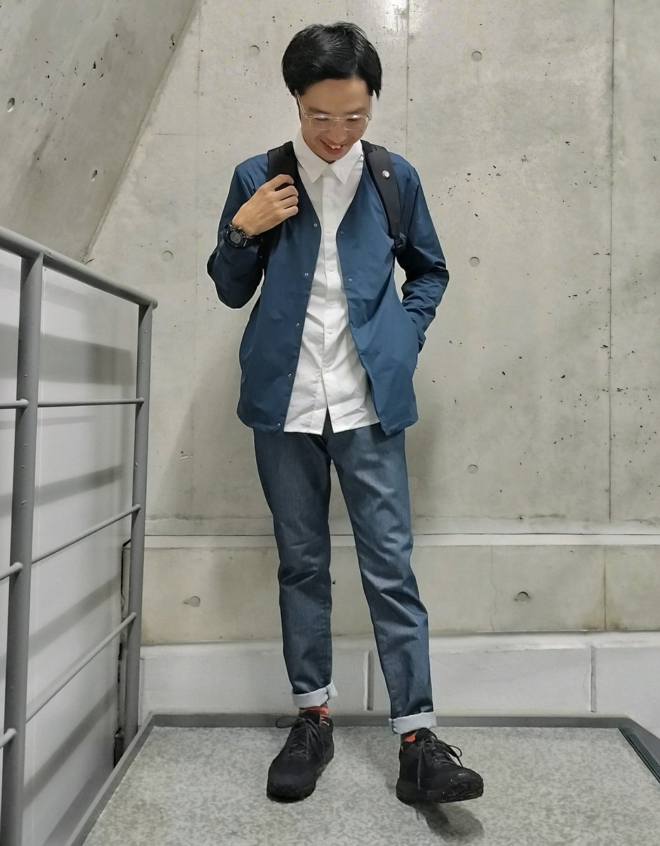 カーディガンコーデ まえちゃん