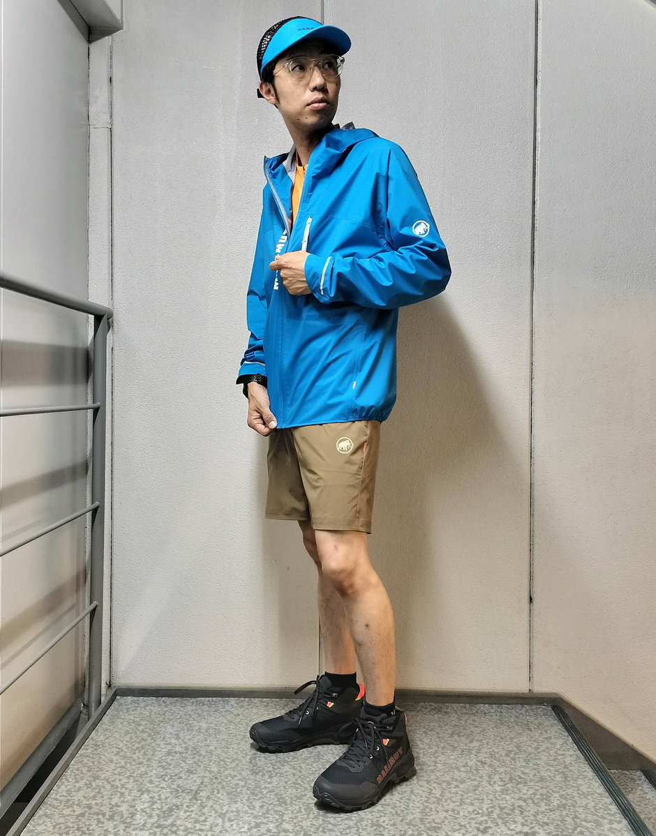 ファストハイク風コーデ まえちゃん