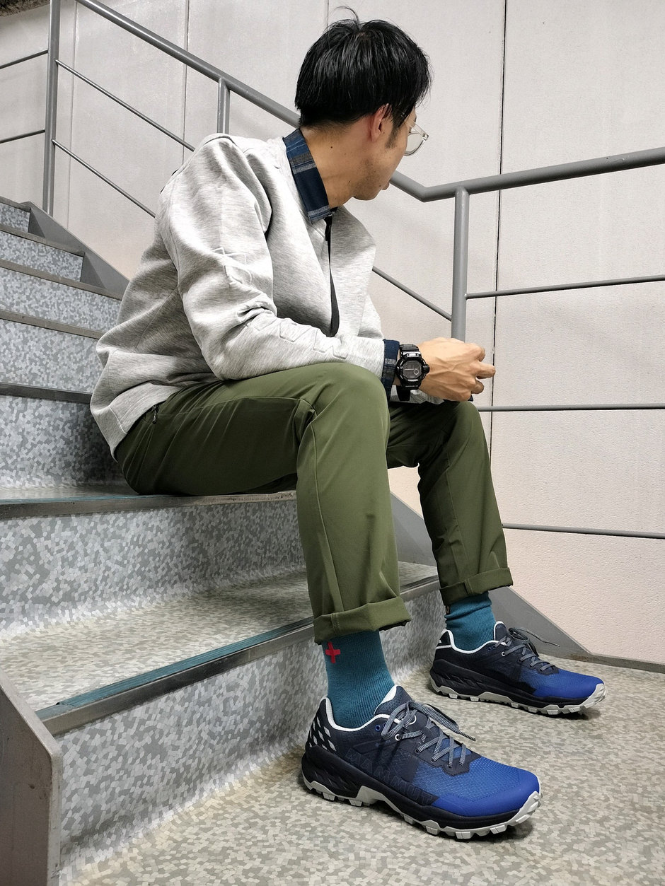 トレッキンパンツ+スウェット まえちゃん