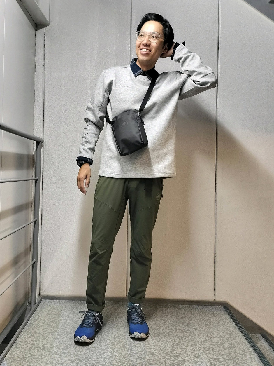 トレッキンパンツ+スウェット まえちゃん