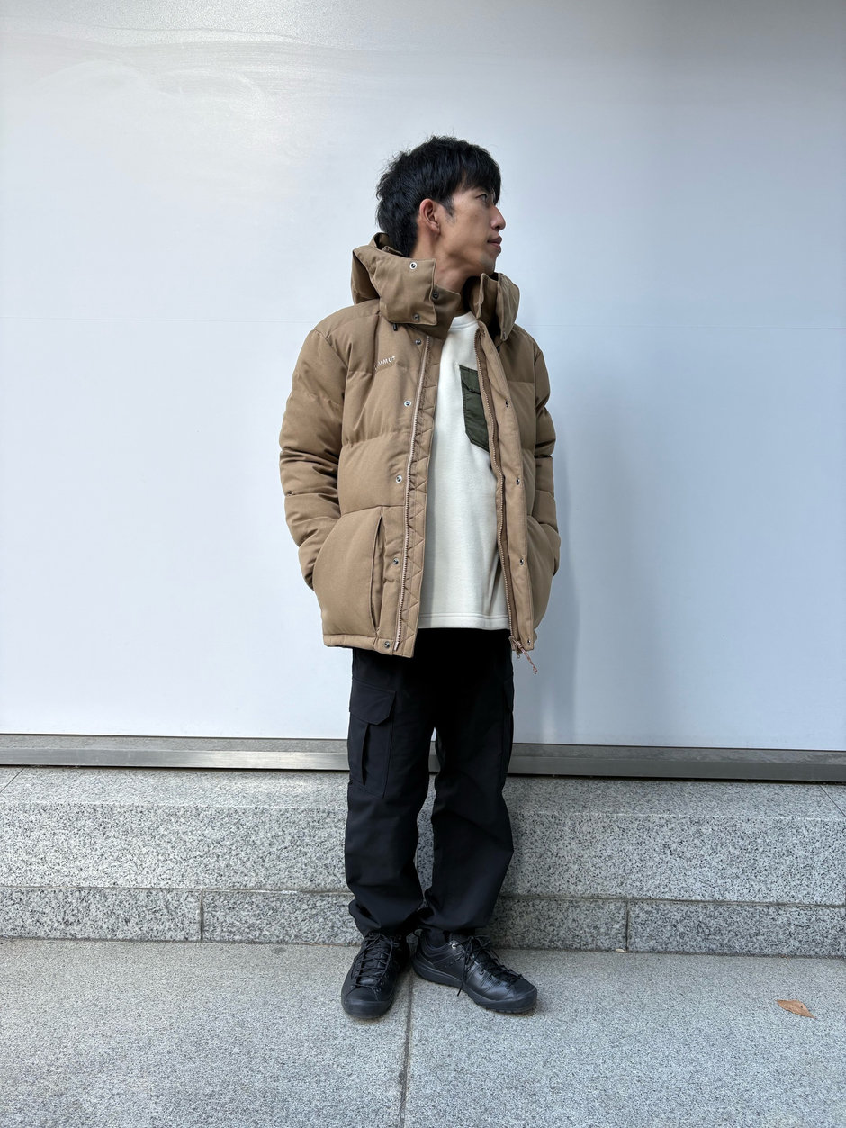 東北の冬は寒いのでフリース in ダウンで！ Kawamura