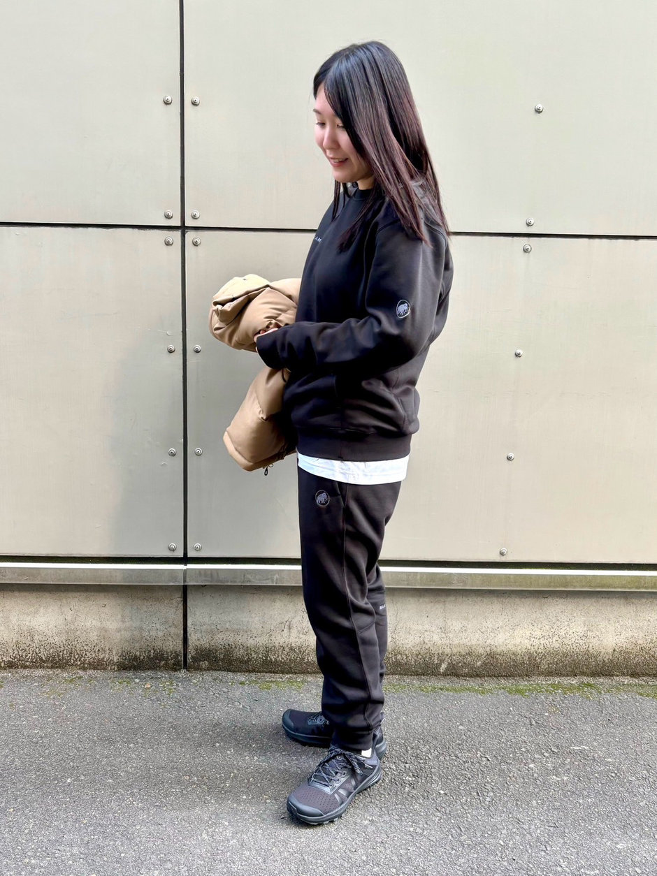 冬のワンマイルコーデ aki