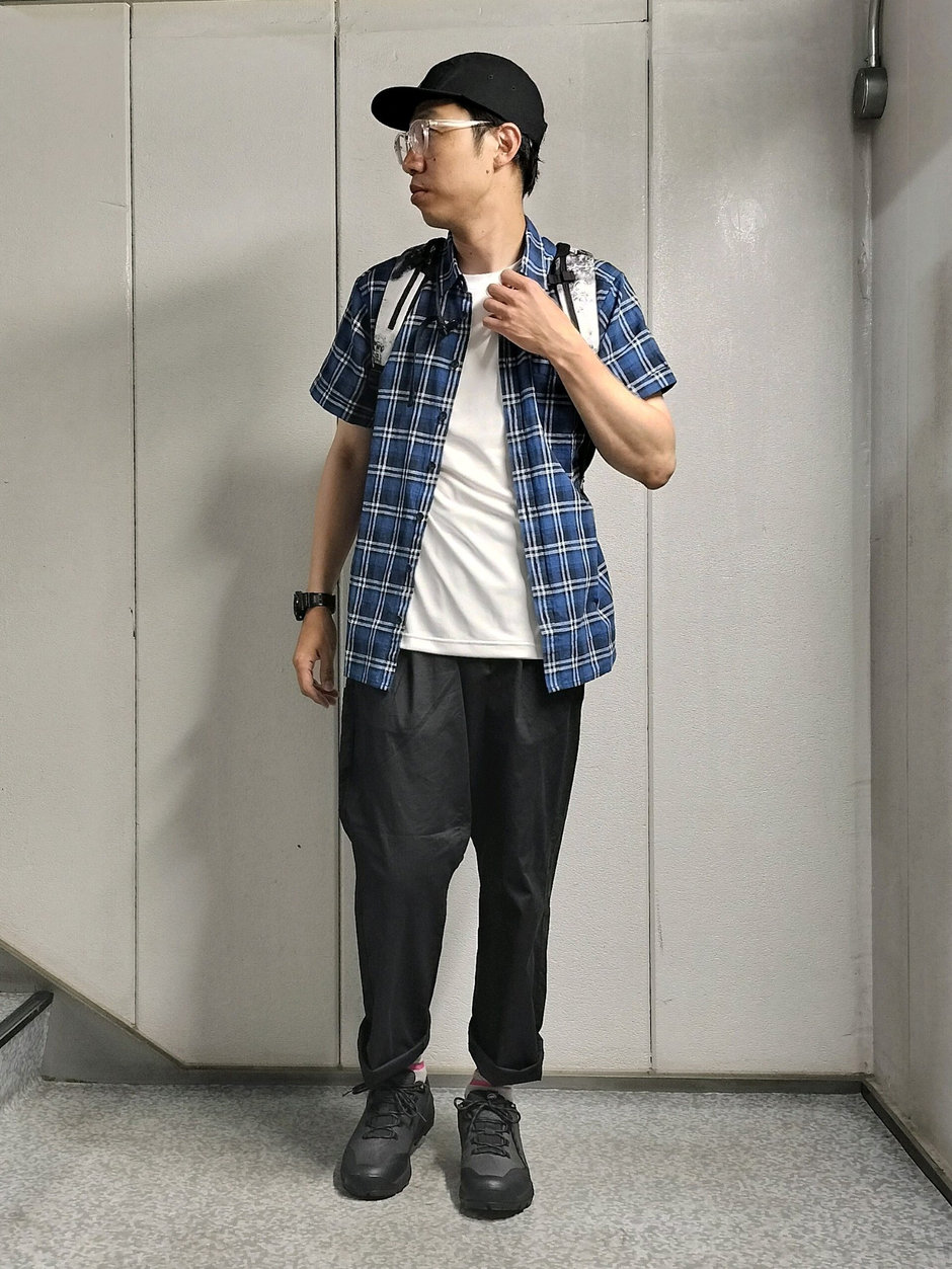 主役はチェックシャツ！ まえちゃん