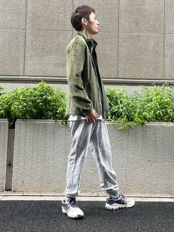 1着あれば万能フリースコーデ たっつん♪