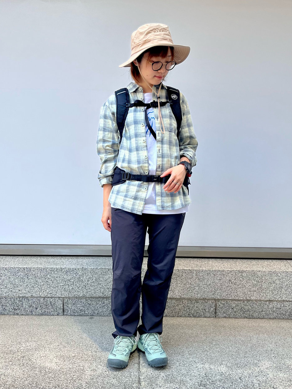 FujiyamaTシャツで富士山に登ろうコーデ Ito