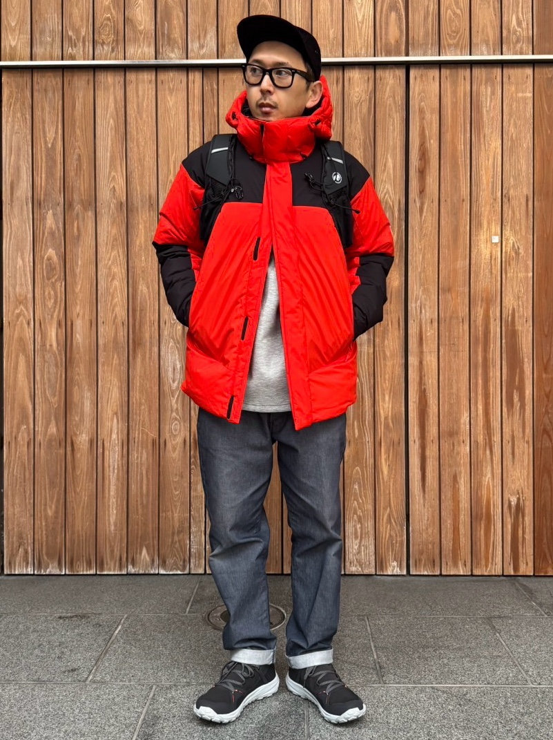 マムートレッドコーデ moga