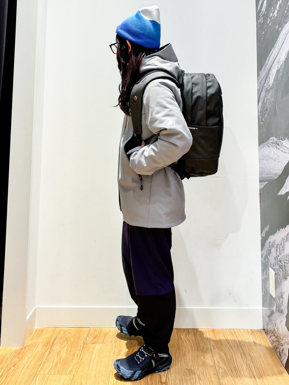 ソフトシェルがもちもちで着心地抜群です… ほの